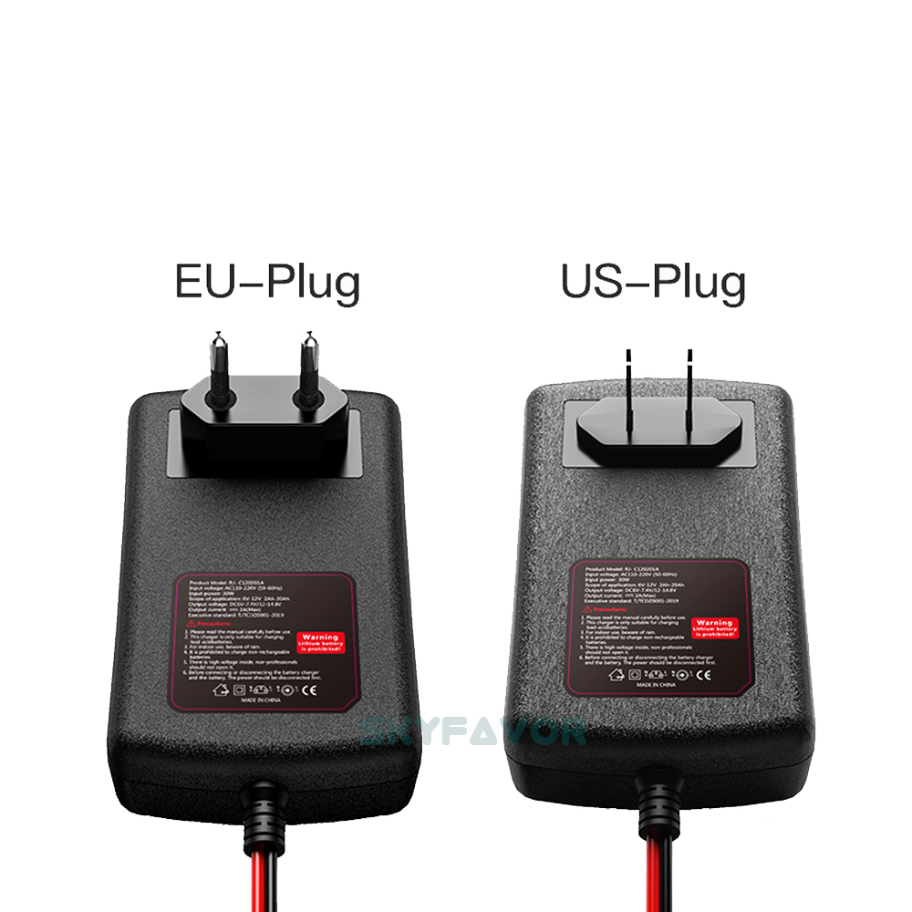 Universal Pulse Repair Battery Charger 6V 12V 2A- Intelligent Automatic for Lead Acid (Motorcycle) with SAE Plug Battery Charger