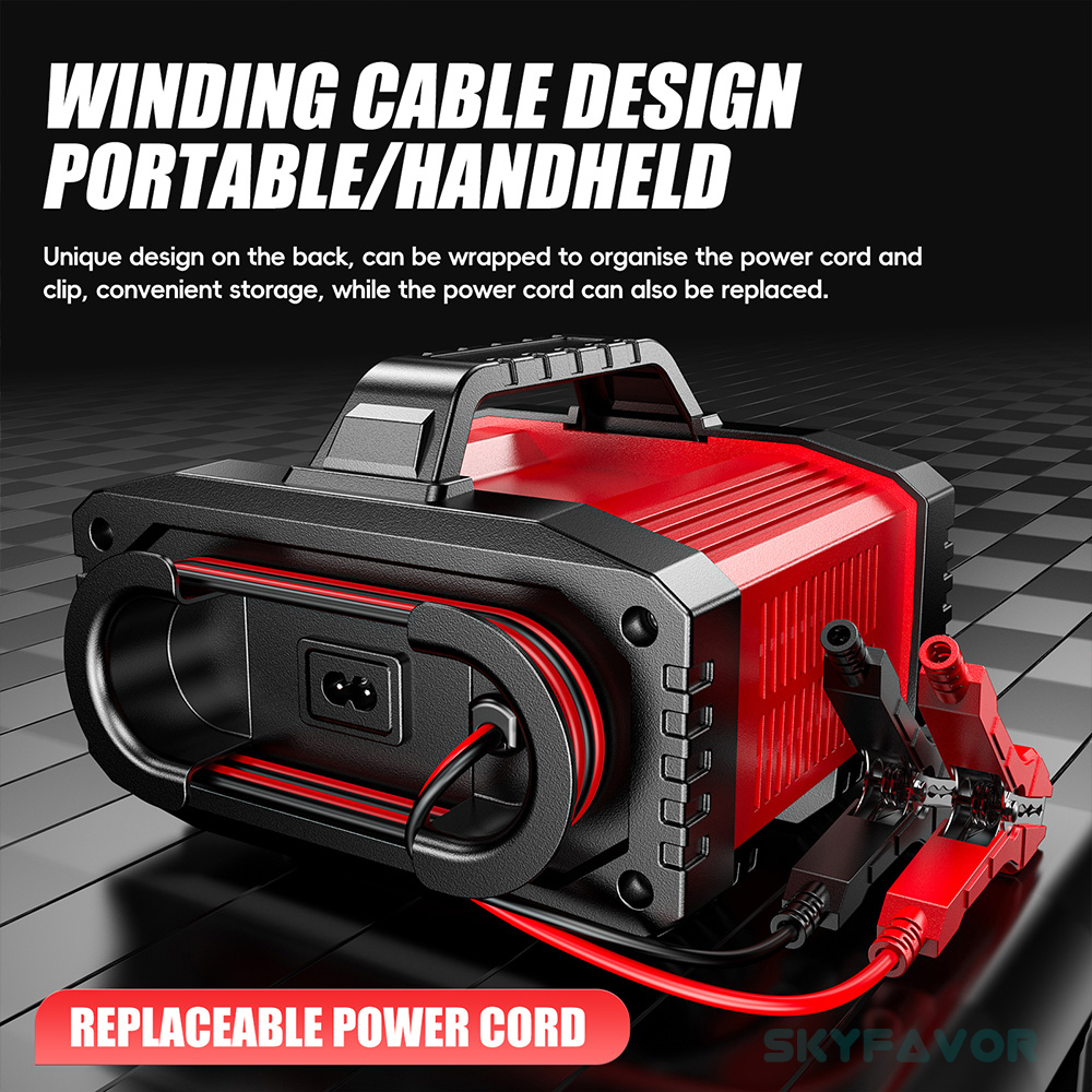 Best Selling Car Battery Charger 12V 24V 15A Auto Fast Adjustable Current Universal 12 Volt Lead Acid Lifepo4 Battery Charger