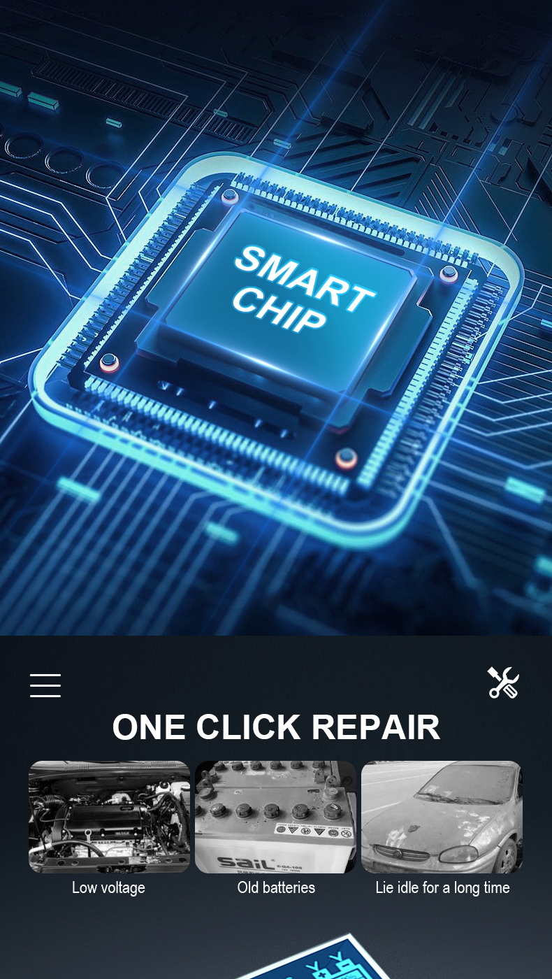 New Arrival Automatic Car Battery Charger 12V 6A Smart Charger for Lead Acid Gel AGM EFB - Deep Cycle Charger for Car Motorcycle