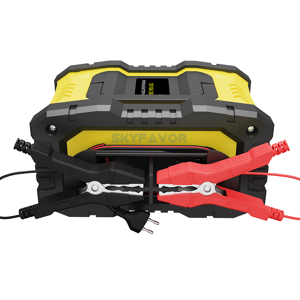Trending Products Car Battery Charger 12V 24V 10A Automatic Universal Lifepo4 Lead Acid Battery Charger with Pulse Repair