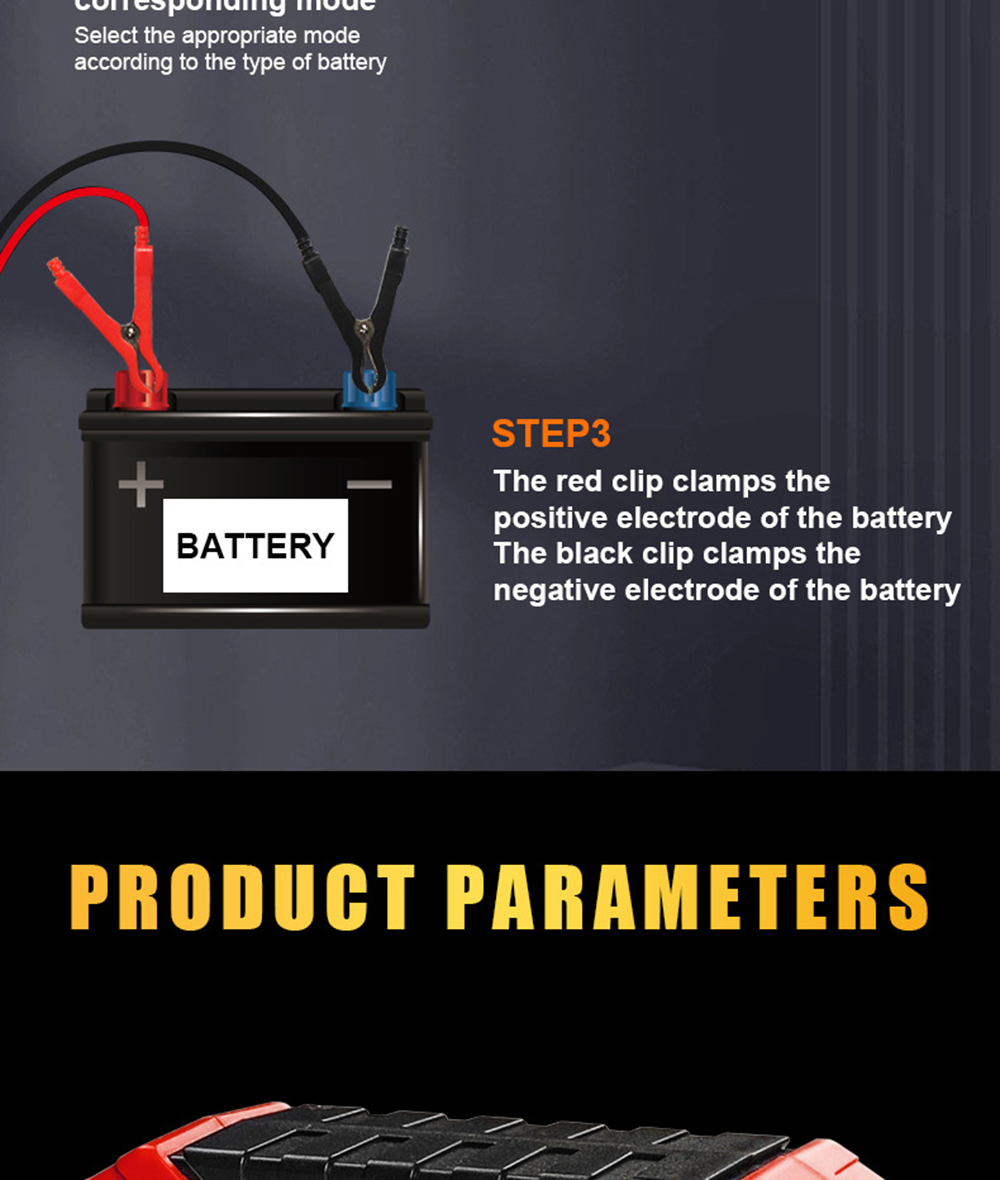 New Product Lead Acid Battery Charger 12V 6A New Arrival Lead Acid Gel Agm Smart Automatic Motorcycle Car Battery Charger