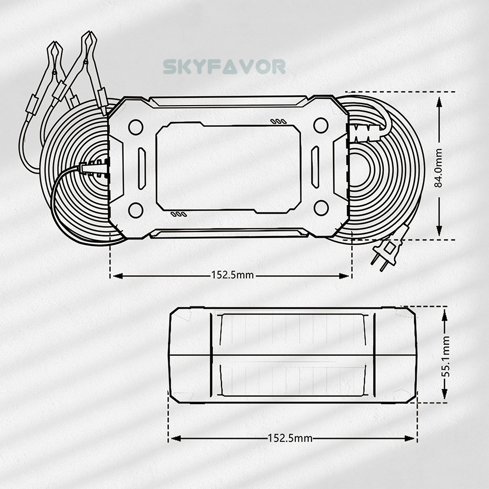 Trending Products 12V Lead-acid Battery Charger 12V 8A Automatic Smart 12 Volt Lifepo4 Lead Acid New Car Battery Charger