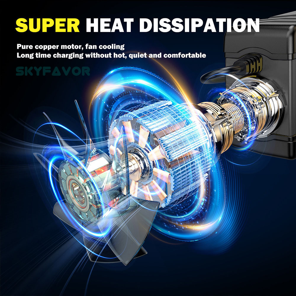 Universal Truck Car Battery Charger 12V 24V 8A Automatic Maintenance-free Gel Agm Dry Wet Deepcycle Pulse Repair Battery Charger