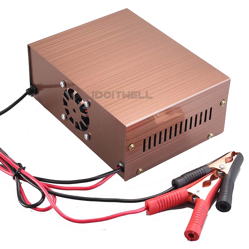 High Power Fast Truck Car Battery Charger 12V 18A 24V 15A Lead-Acid Maintenance-free Dry Water Gel Solar Li-ion Battery Charger