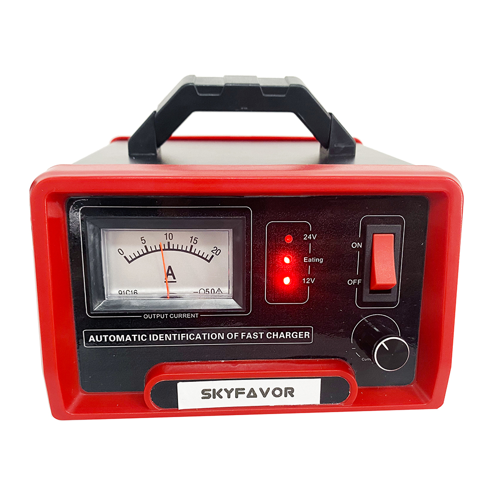 Adjustable Smart 12V 24V Battery Charger 12V 24V 10A Automatic Flooded Gel AGM Maintenance Free Deep Cycle Battery Charger