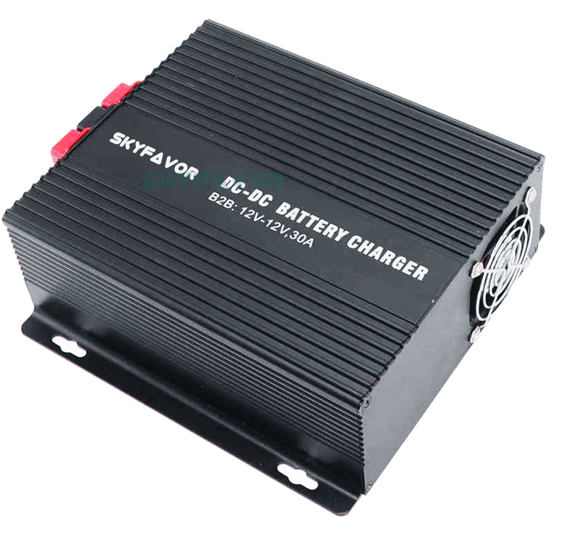 Universal 12V to 48V Dc to Dc Charger 48V 16A Automatic on Board Camper Trailer Yacht RV Battery Charger for 48 Volt Battery