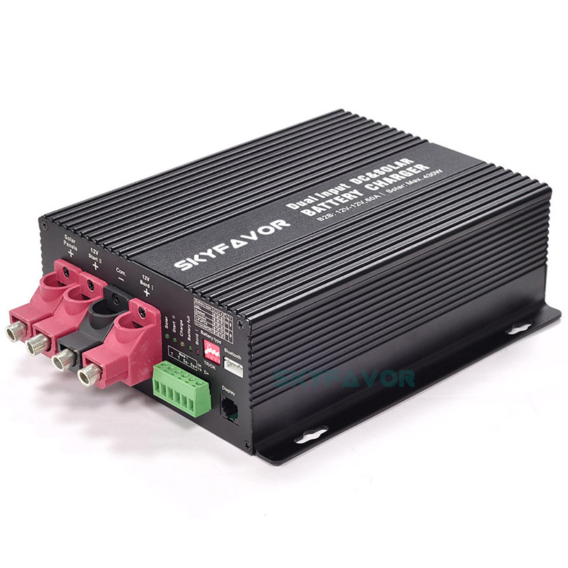 Multi-function 24V 12V DC to DC Charger 24V to 12V 60A B2B MPPT 50A Solar Battery Charger for 4WDs RVs Campers Trailers