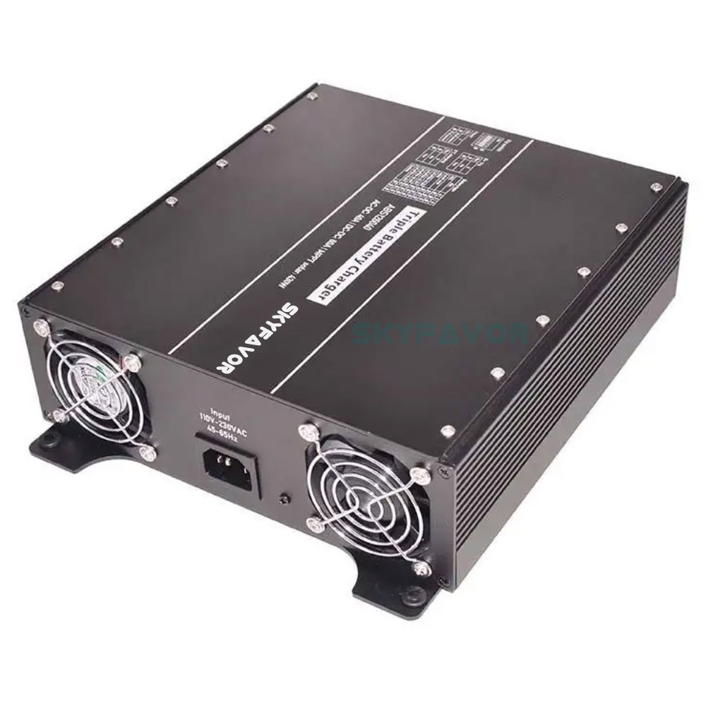 New Arrival 12V DC to DC Charger 12V 60A Multi Function on Board AC to DC 12V 40A and  MPPT Solar Charger 30A RV Battery Charger