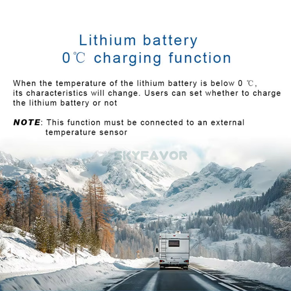 New Arrival 12V DC to DC Charger 12V 60A Multi Function on Board AC to DC 12V 40A and  MPPT Solar Charger 30A RV Battery Charger