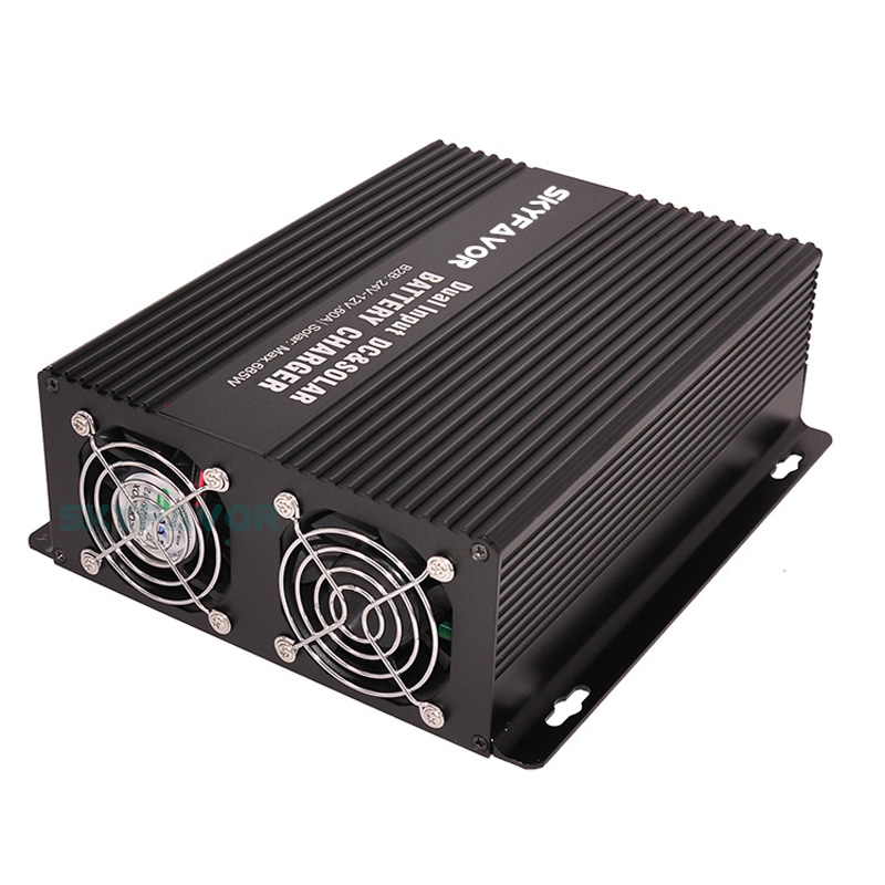 Trending 24V DC-DC Electric Smart RV Charger 45A Fast Automatic with Dual Input Battery to Battery 24 Volt MPPT Dual Charger