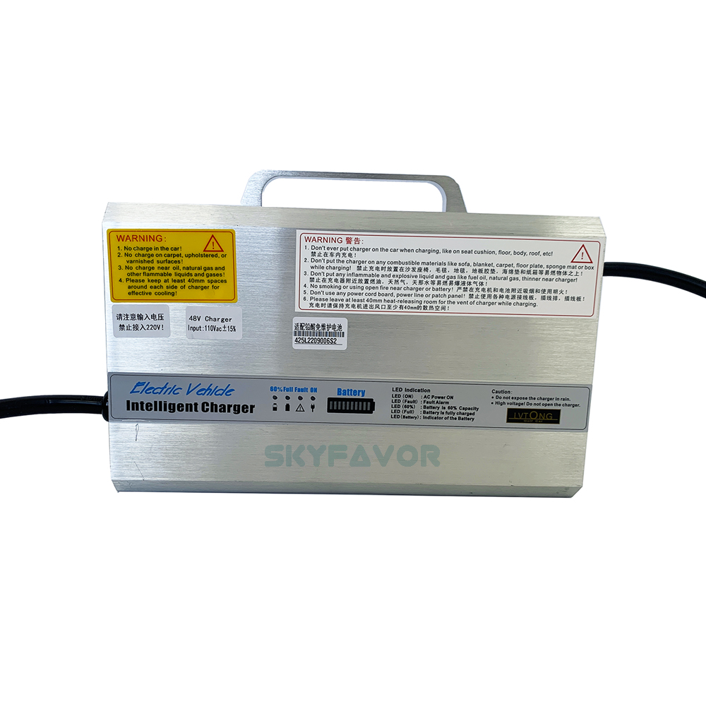 Professional 72V Golf Cart Charger 72V 16A Maintenance Free Lead Acid Battery Charger Y60 Connector Charger for 72V Golf Cart