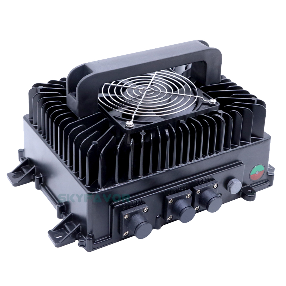 Automatic 72V 20A Lead Acid Battery Charger Good Safety Waterproof Fast 72 Volt with Y60 Plug for Golf Cart OTPTP Protection