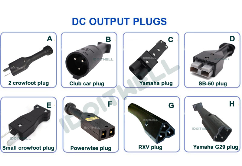 Fast 15 AMP Club Car Battery Charger 48V 15A Lead Acid Battery Charger 48 Volt Golf Carts Battery Charger for EZGO RXV & TXT48