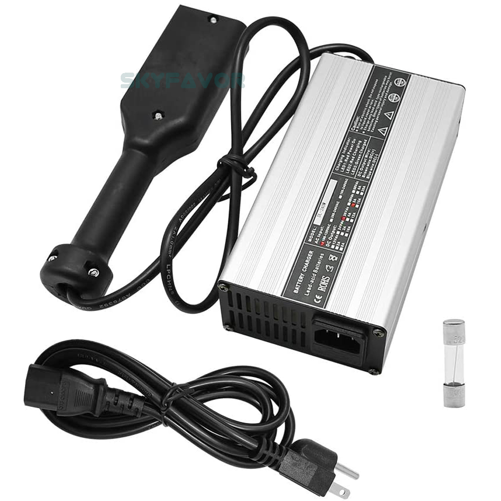 Professional Golf Cart 36V Battery Charger 36V 5A Lead Acid 36 Volt Battery Charger Replacement for EZGO TXT Medalist Golf Cart
