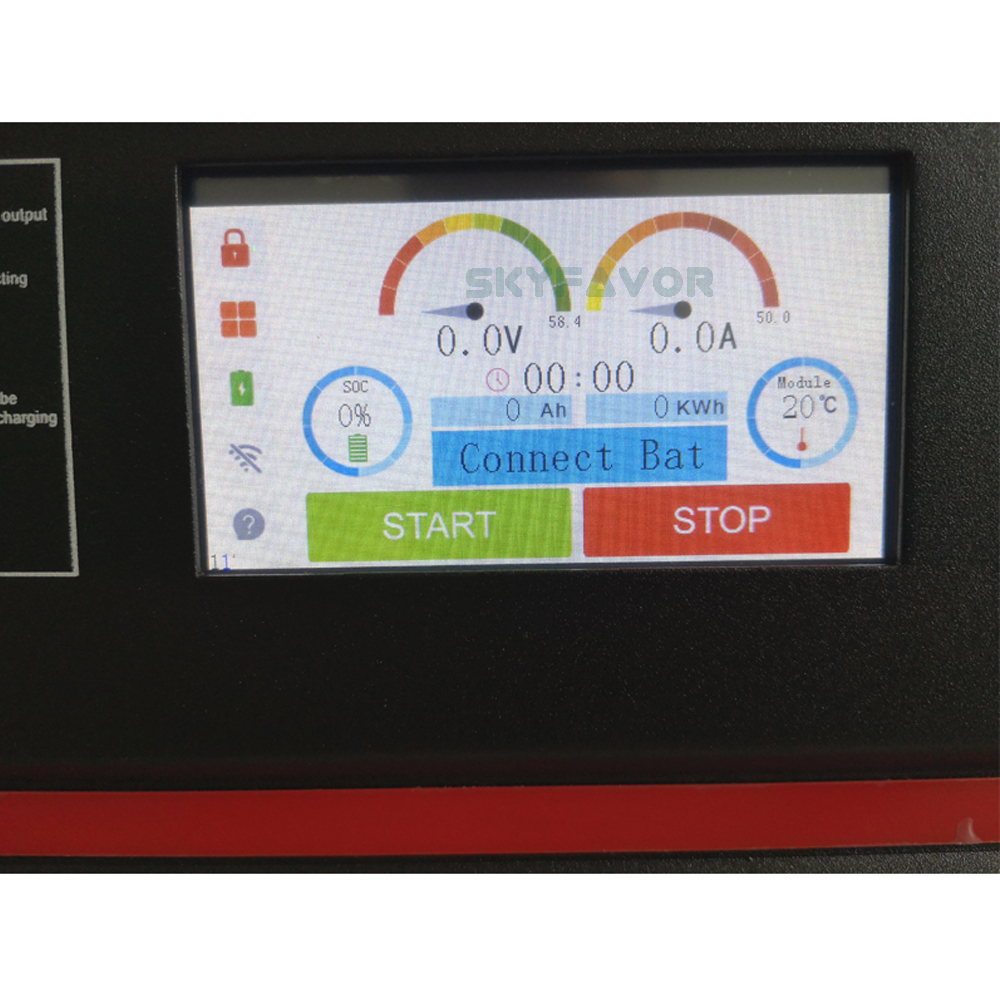 Custom 24V 100A Automatic Battery Charger Can Bus High Power 100A 24V Battery Pack Charger for Lifepo4 or LI-ION or Lead Acid