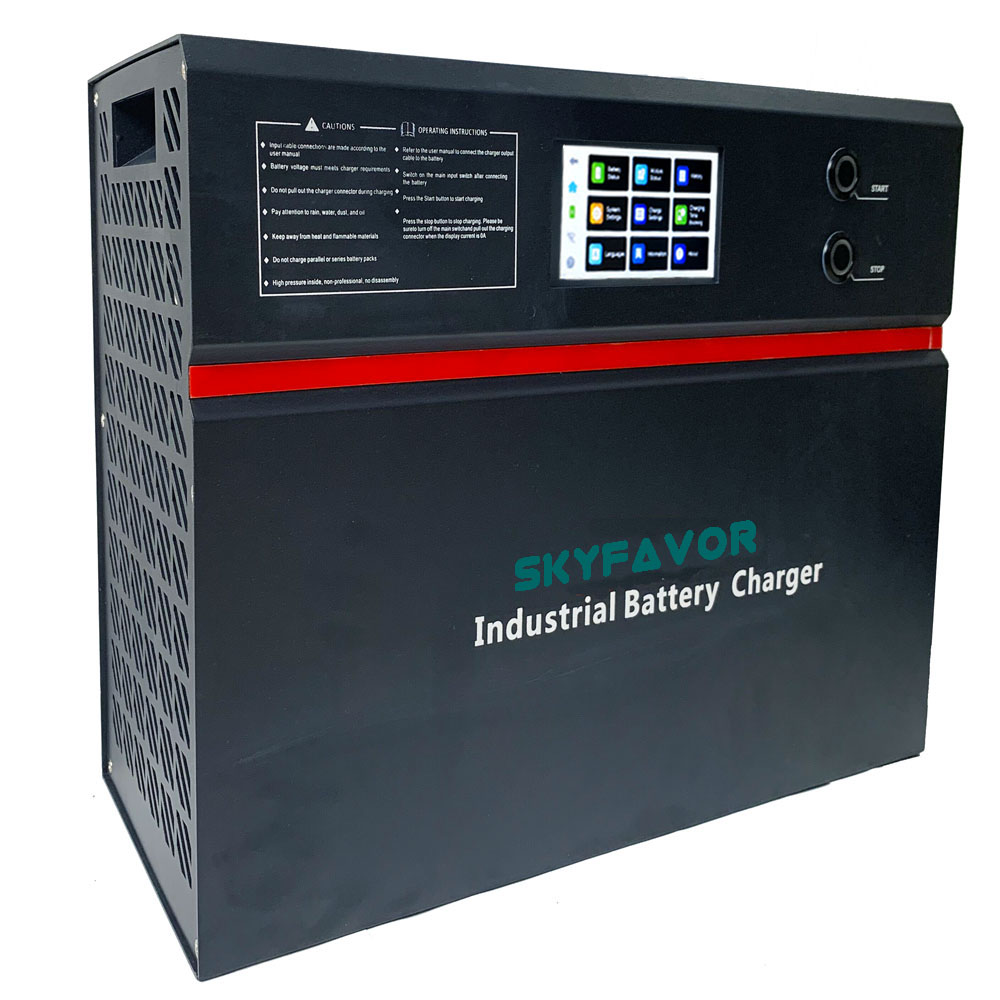 Custom 36V Lithium Titanium Oxide Battery Charger 36V 100A Professional Automatic Industrial 36 Volt LTO Battery Charger