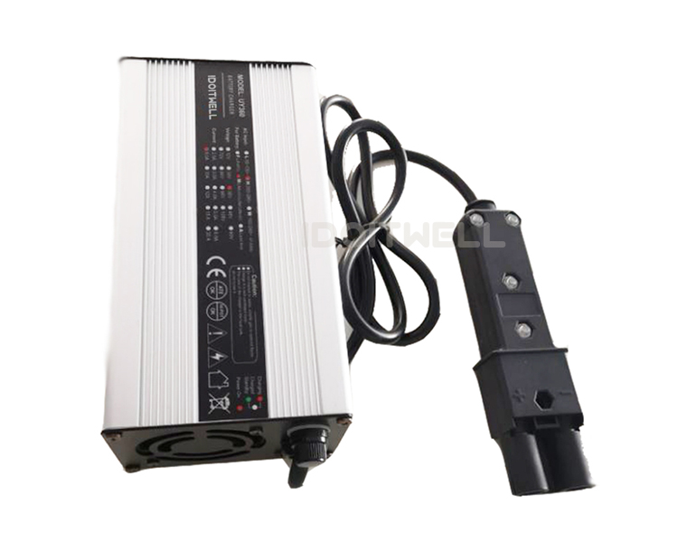 48 Volt Golf Carts Battery Charger 15A 10A Current Adjustable 48V Lead Acid Battery Charger for 48V Club Car EZGO RXV & TXT48