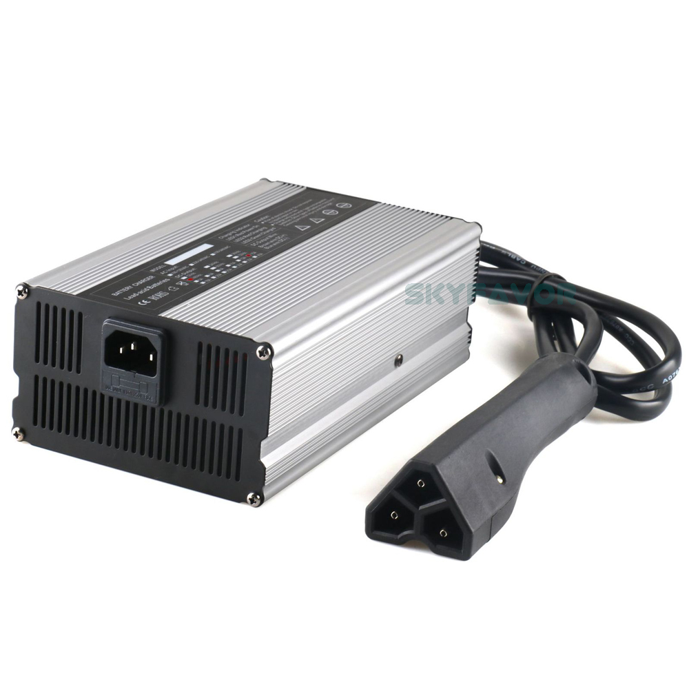 Golf Cart 36V 5A Lithium Battery Charger Output 42V Li-ion Battery Charger for Yamaha Ez Go Club Car DS EZgo TXT-One Golf Cart