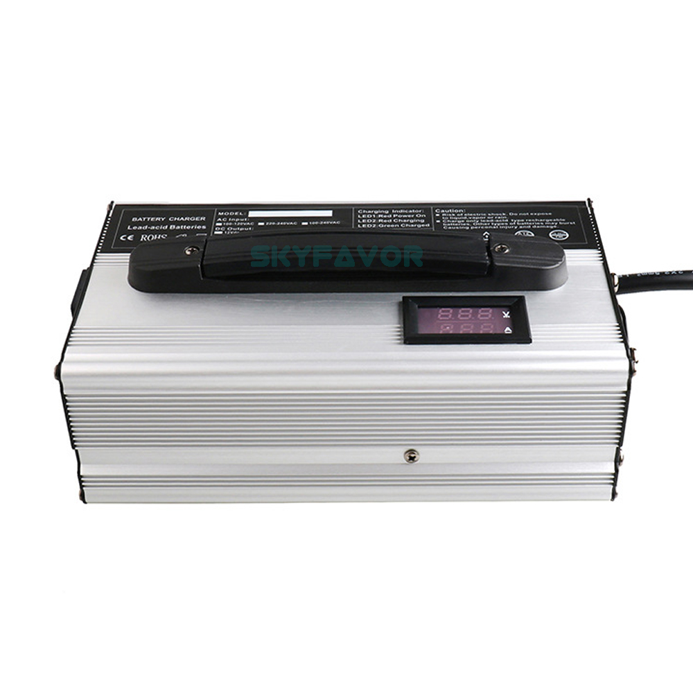 Smart Automatic 48V Golf Cart Charger 48V 15A Fast Lead Acid Battery Charger for 48 VOLT Ez Go Club Car DS EZGO TXT GOLF CART