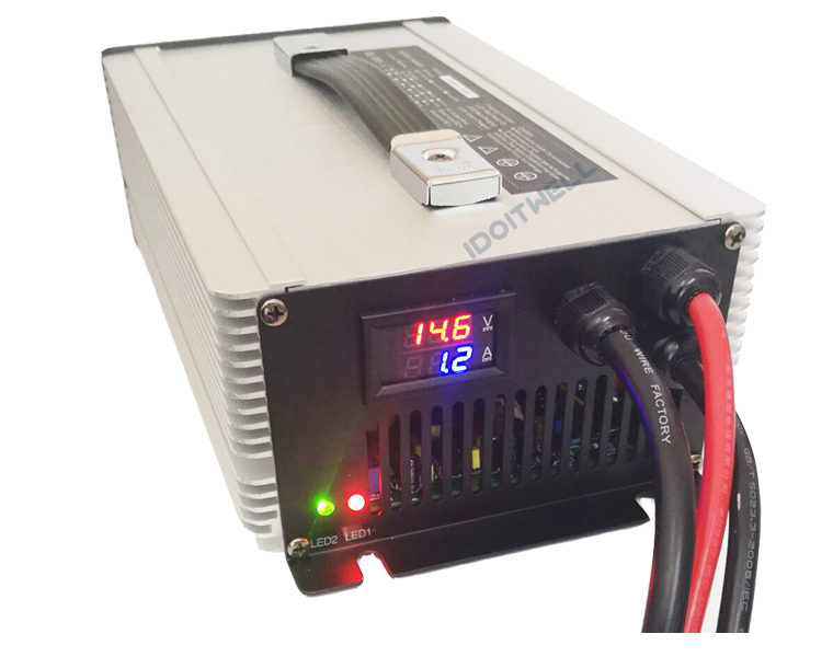 Professional Custom 40A 36V Lead Acid Battery Charger Intelligent 36V 40A WET VRLA SLA AGM GEL Battery Charger with LED Display