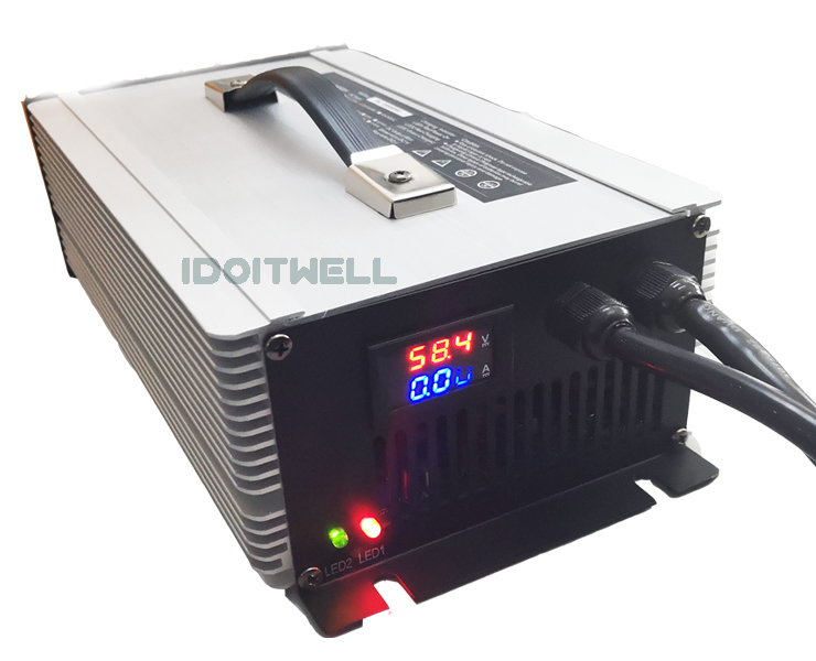Professional Custom 40A 36V Lead Acid Battery Charger Intelligent 36V 40A WET VRLA SLA AGM GEL Battery Charger with LED Display