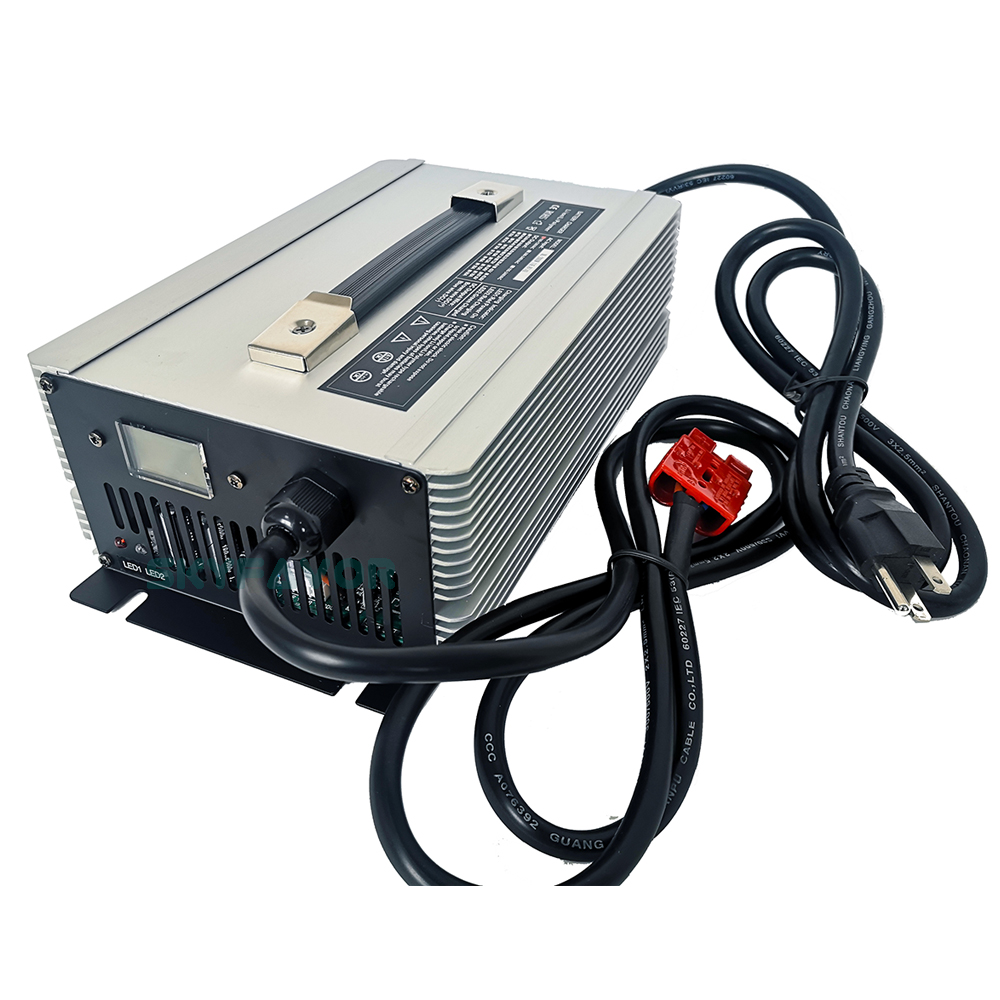 Customized Led Display 36V Battery Charger MAX 40A Automatic Charger Lead Acid Lifepo4 Lithium Ion 36v Forklift Battery Charger