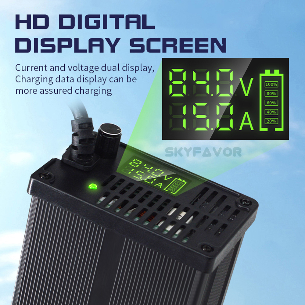 Custom Professional 20A 24V Lead Acid Battery Charger Fast 29.4V 20A WET VRLA SLA AGM GEL Battery Charger for 24V with CE ROHS