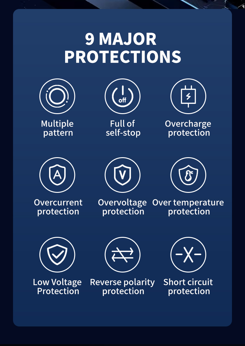 Latest Automatic12V Car Battery Charger 12V 6A Voltage Current Dual Display Universal Lifepo4 Gel AGM Lead Acid Battery Charger