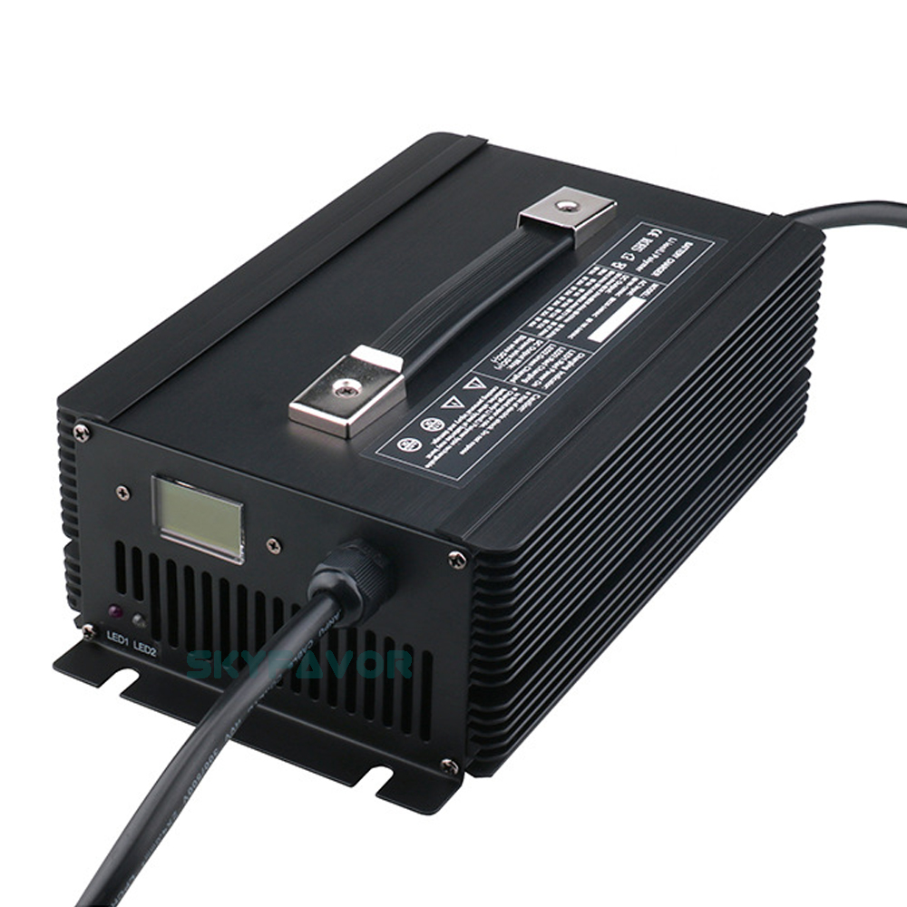 Customized Professional Battery Charger 36V 40A 48V 30A 60V 25A 72V 20 84V 16A 96V 14A Automatic Batteries Charger with Display