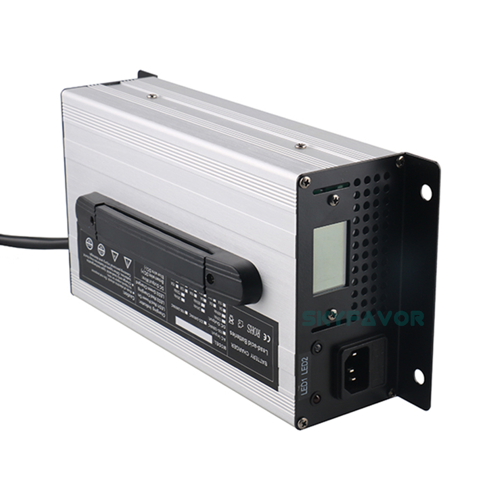 Custom Professional 48V OTP Lead Acid Battery Charger Automatic 20A VRLA SLA AGM GEL Battery Charger