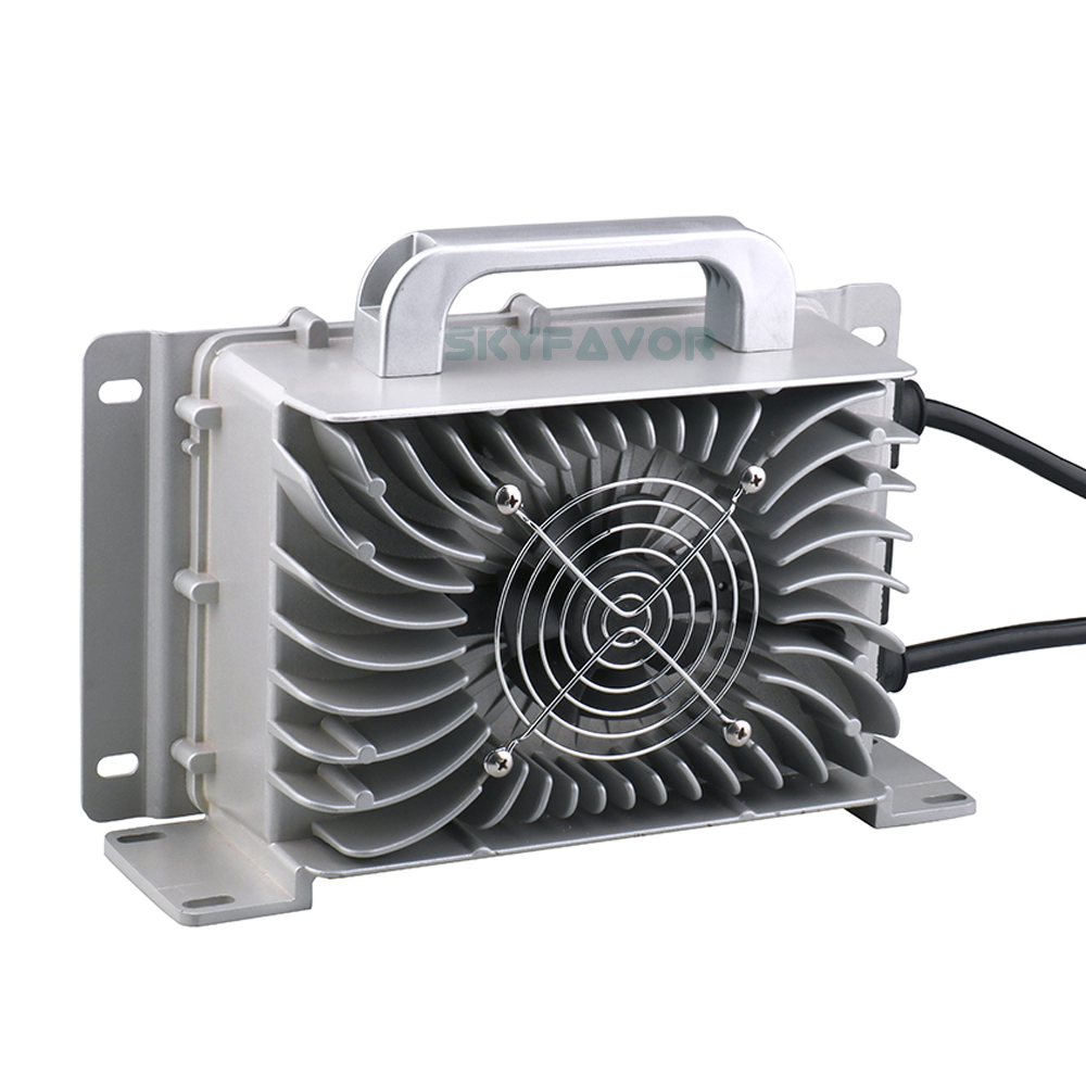 Automatic IP67 48V Waterproof Battery Charger 48V 20A Customized Fast Golf Cart Charger for 48 Volt Lithium Lifepo4 Lead Acid