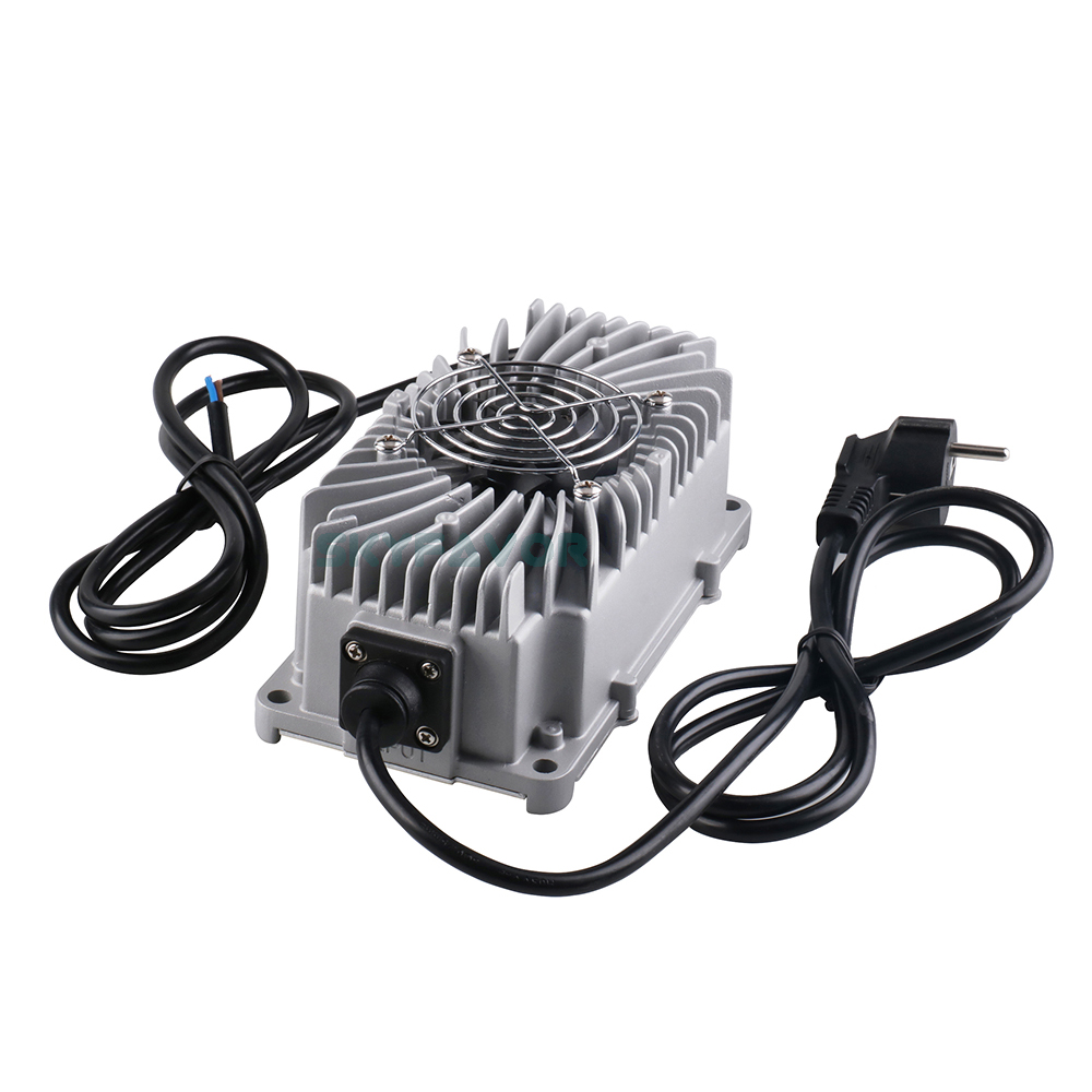 Customized IP67 Waterproof Battery Charger 12V 15A Automatic Lead Acid Lifepo4 Lithium Ion Lipo Battery Charger for 12V Battery