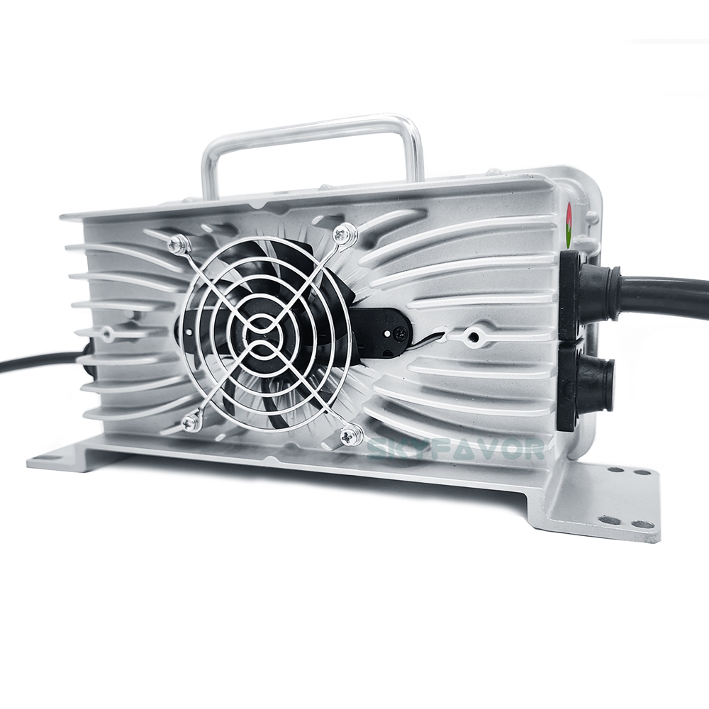 Waterproof 48V Lithium Battery Charger 48V 25A Outdoor Dustproof Automatic Smart 12S or 13S 48 Volt Lithium Ion Battery Charger