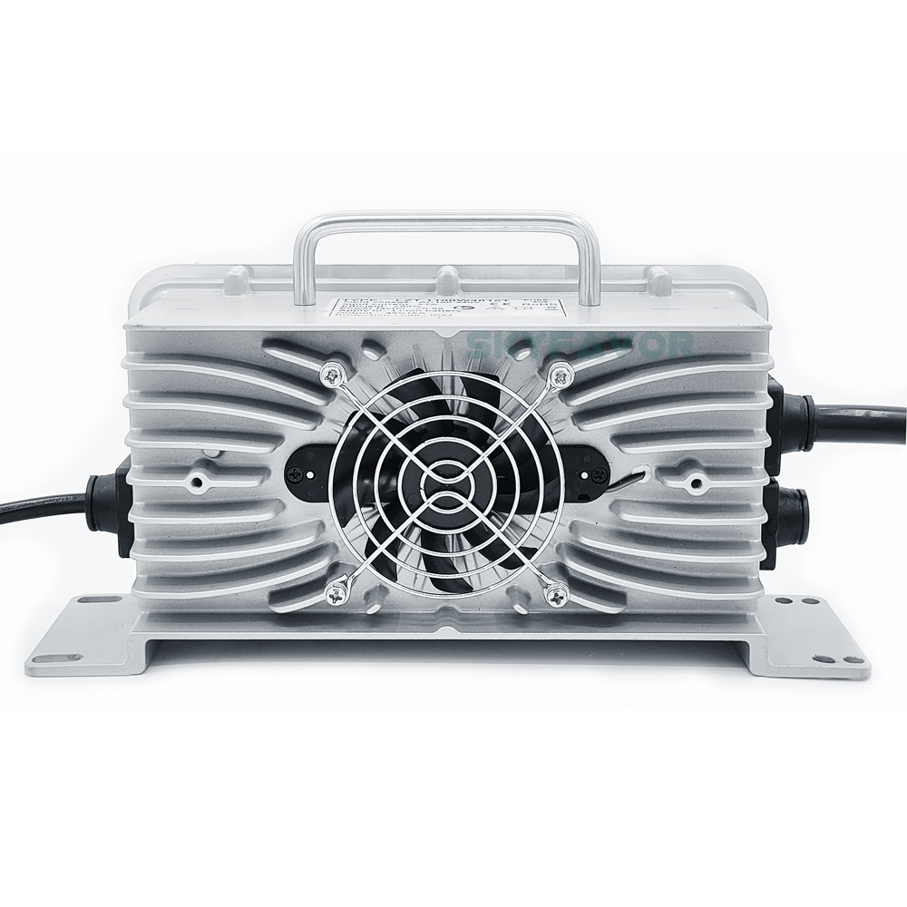 Waterproof 48V Lithium Battery Charger 48V 25A Outdoor Dustproof Automatic Smart 12S or 13S 48 Volt Lithium Ion Battery Charger