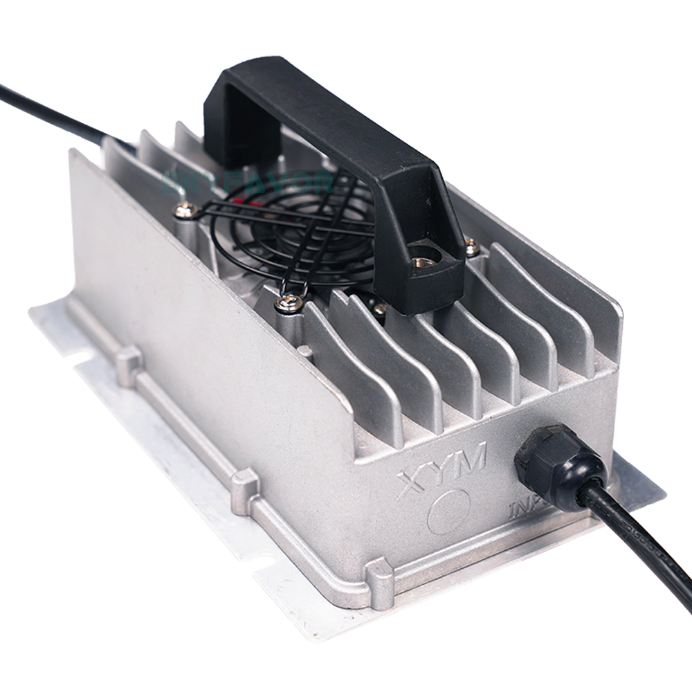 Custom 110Vac Input Waterproof Battery Charger 12V 20A 24V 12A 36V 8A 48V 7A Automatic Lithium Lead Acid Lifepo4 Battery Charger