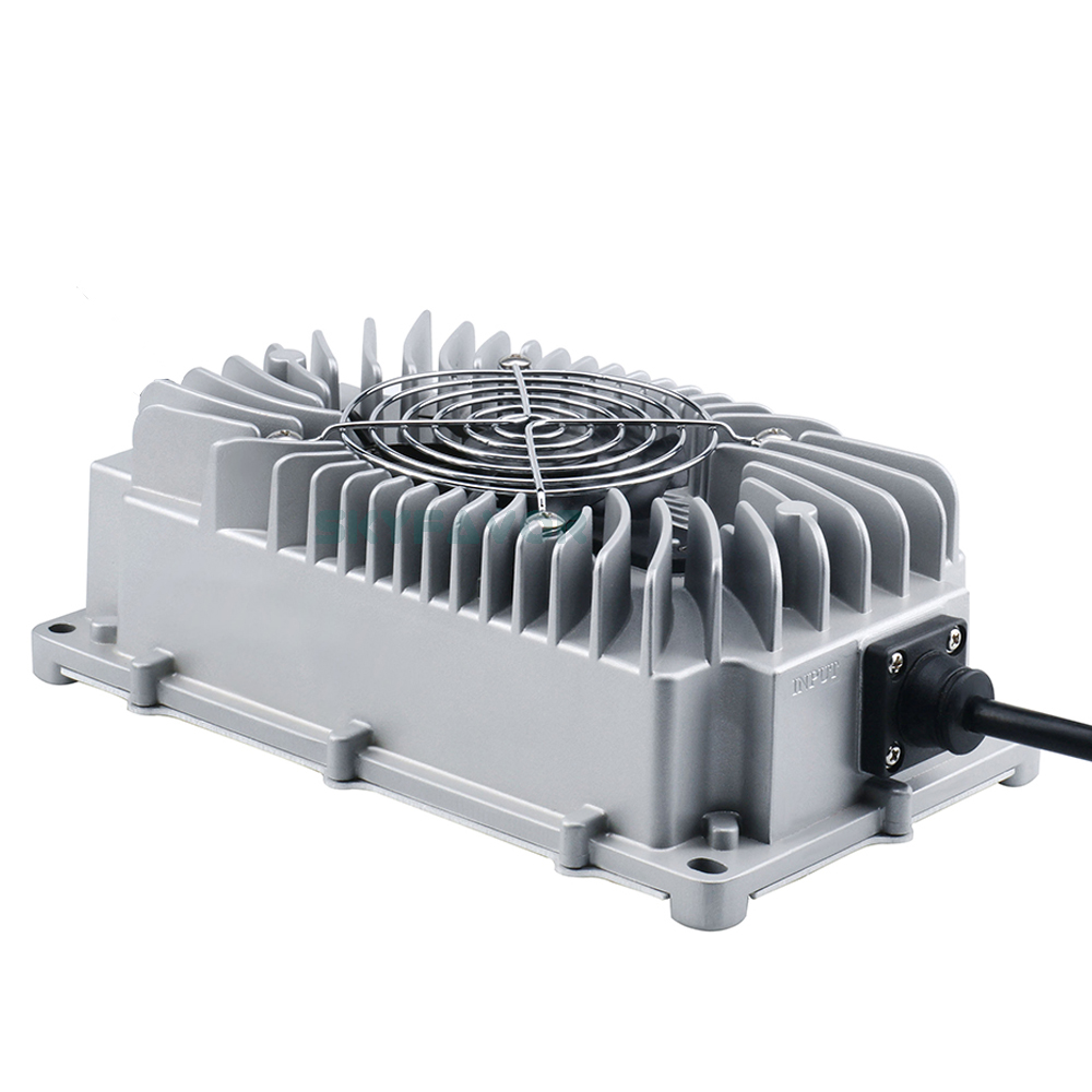 Customized Dustproof Waterproof 24V Battery Charger 24V 15A Automatic Smart Battery Chargers for Lithium Ion Lifepo4 Lead Acid