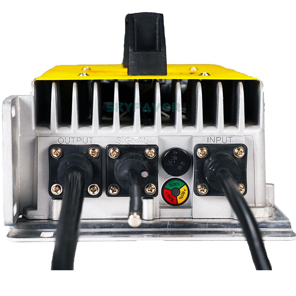 Automatic 48V Lead Acid Battery Charger 48V 30A Waterproof on Board 48 Volt Maintenance-free VRLA GEL AGM SLA Battery Charger