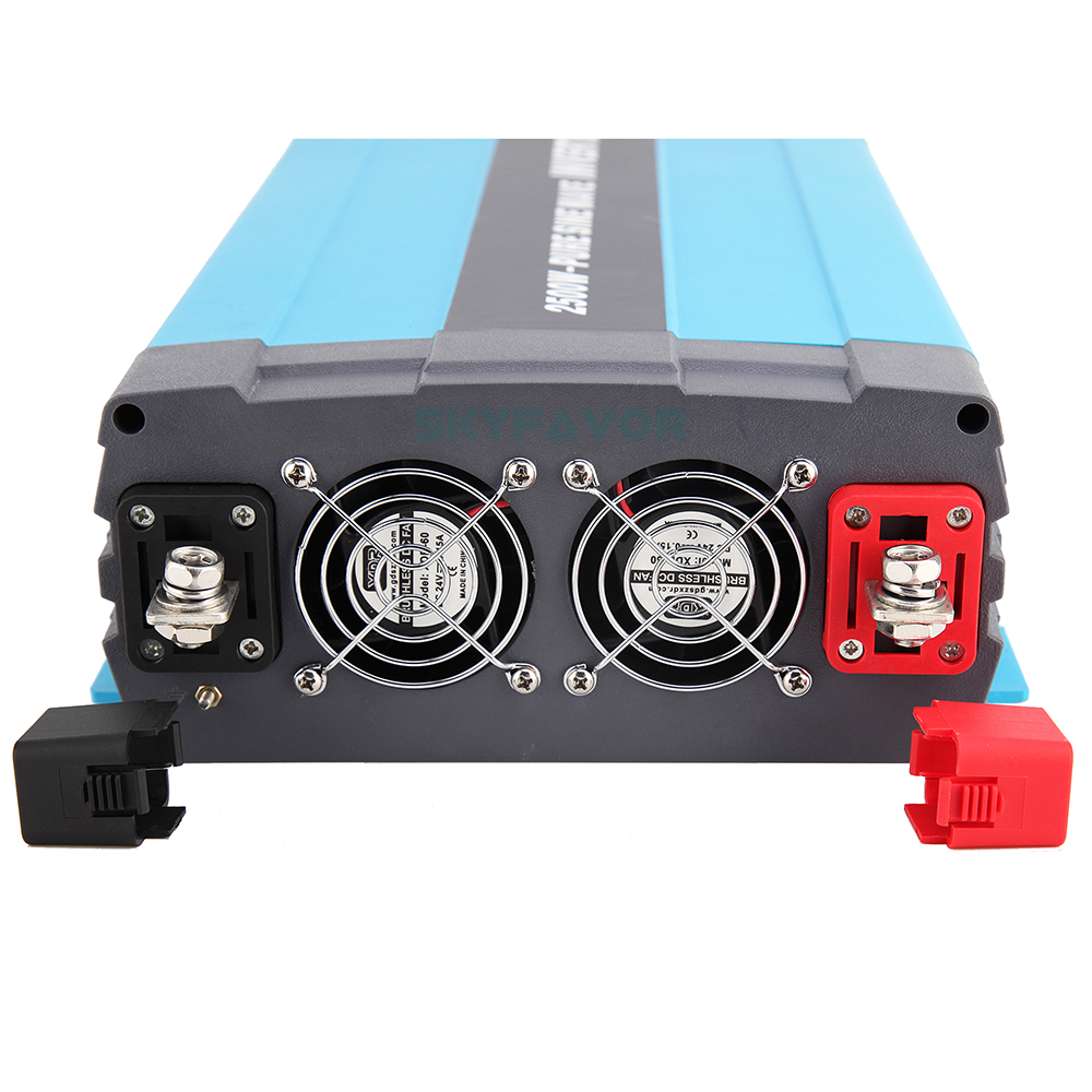 Custom 2000W Pure Sine Wave Power Inverter 12v 24v 48v DC to AC 110v 230v Professional Safety Inverter Converter with USB Port