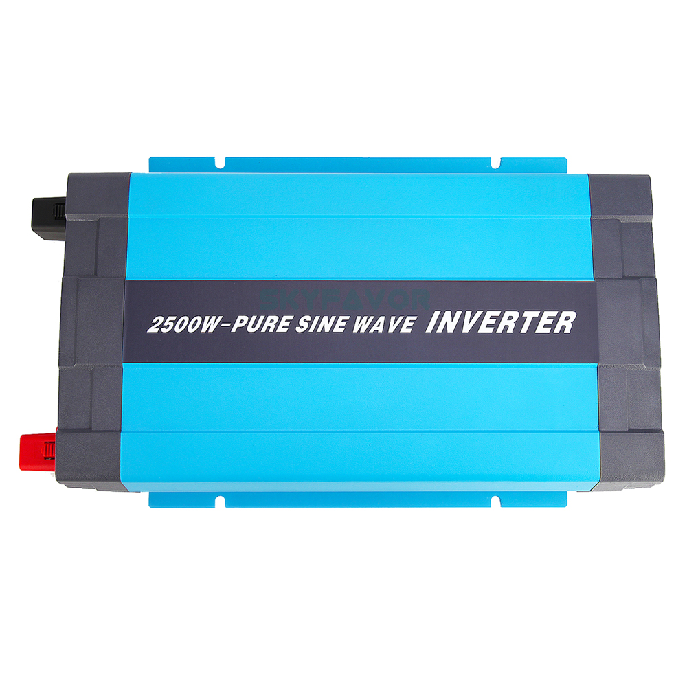 Professional Provide 2500W Power Inverter 12v 24v 48v DC to AC 110v 230v Hight Efficiency Pure Sine Wave Inverters Converters