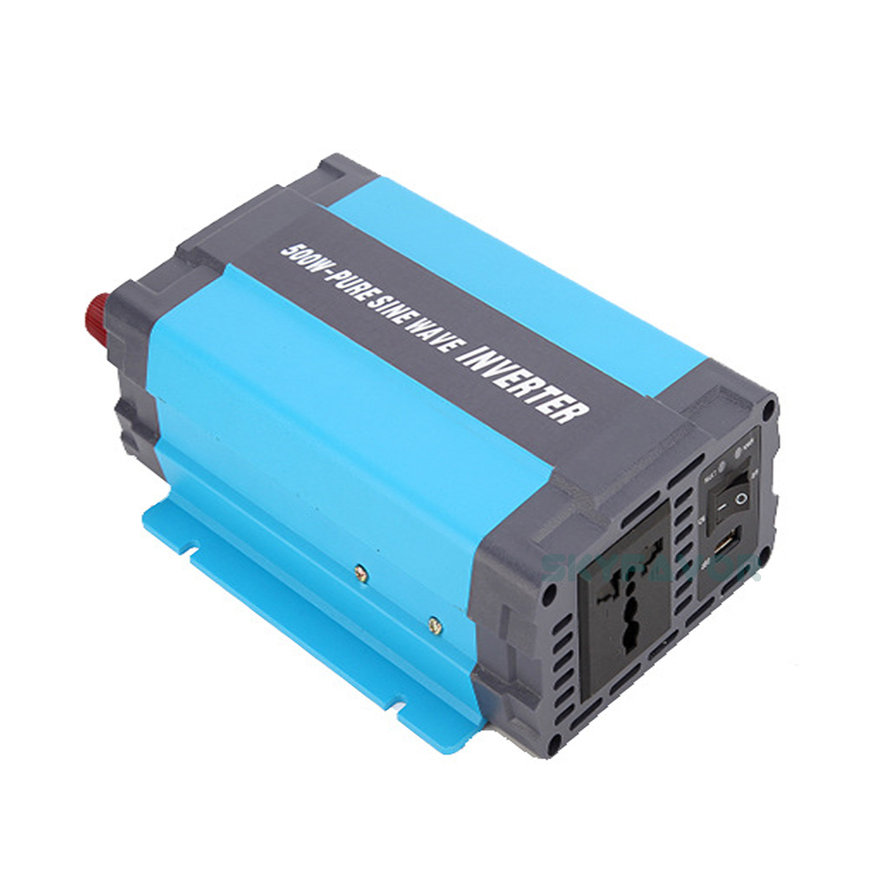 Professional 600W Pure Sine Inverter 12v 24v 48v DC to AC 110v 230v Pure Sine Wave Power Inverter for Solar Car Home Appliance