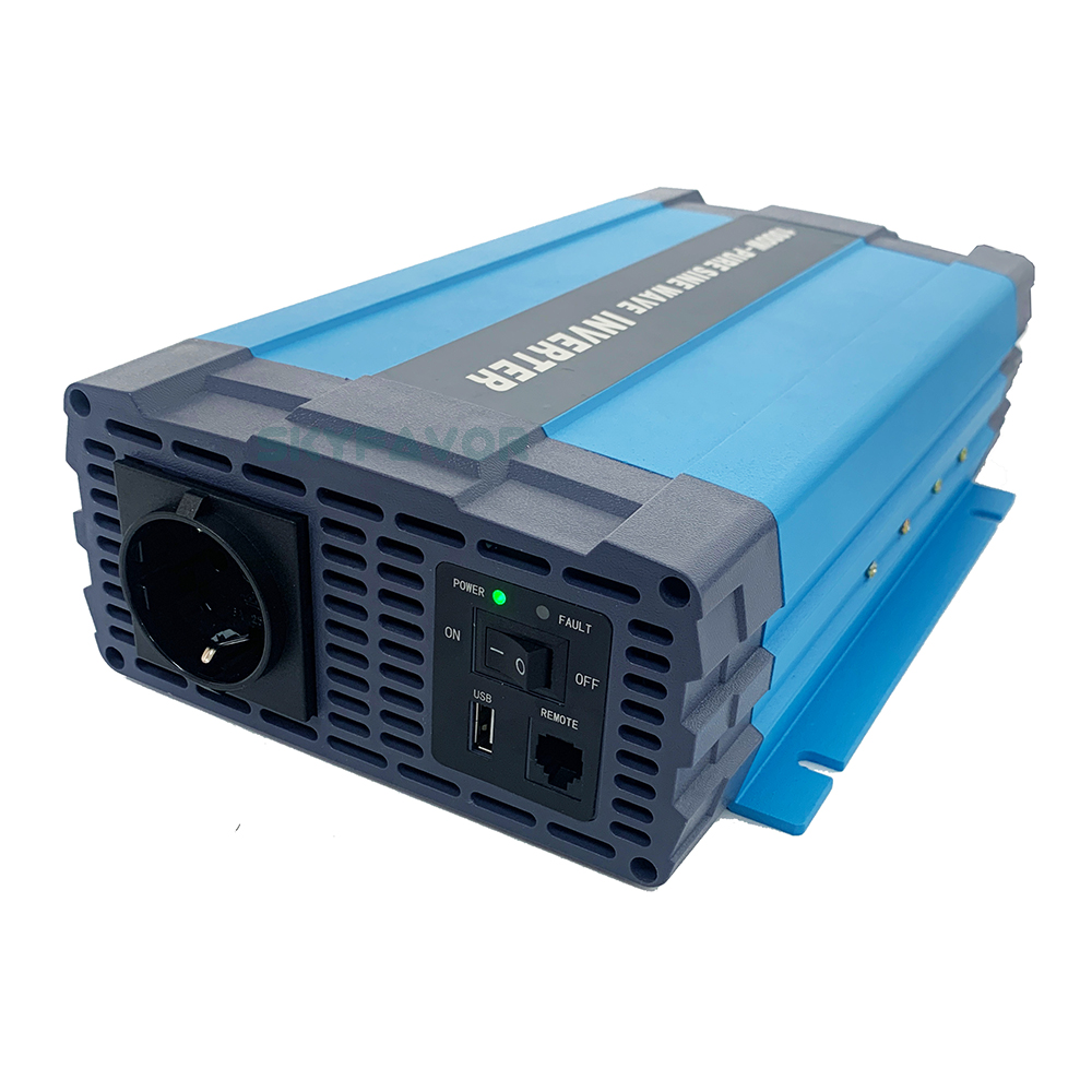 Professional 1000W DC to AC INVERTER 12V 24V 48V to 110V 230V Factory Custom Pure Sine Wave Inverter with USB Port