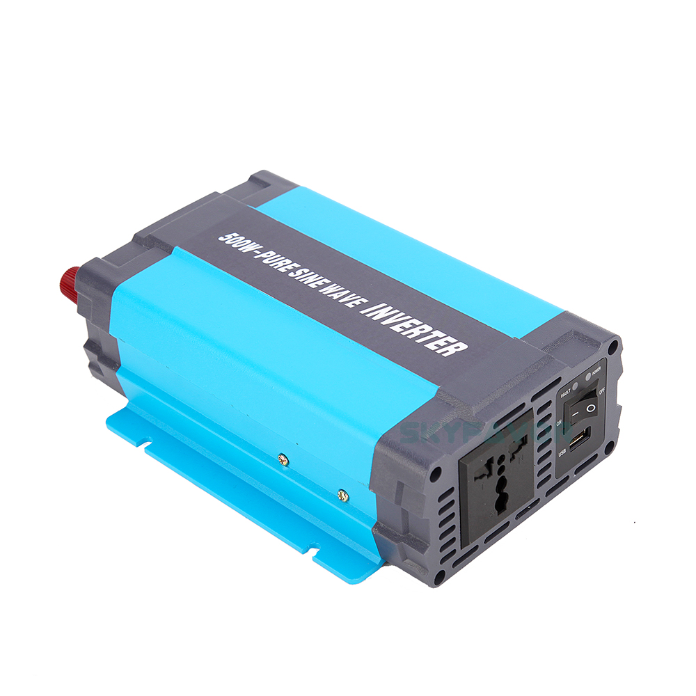 Quick Deliver 500W Power Inverter 12v 24v 48v DC to AC 110v 230v Professional High Efficiency Pure Sine Wave Inverter Converter