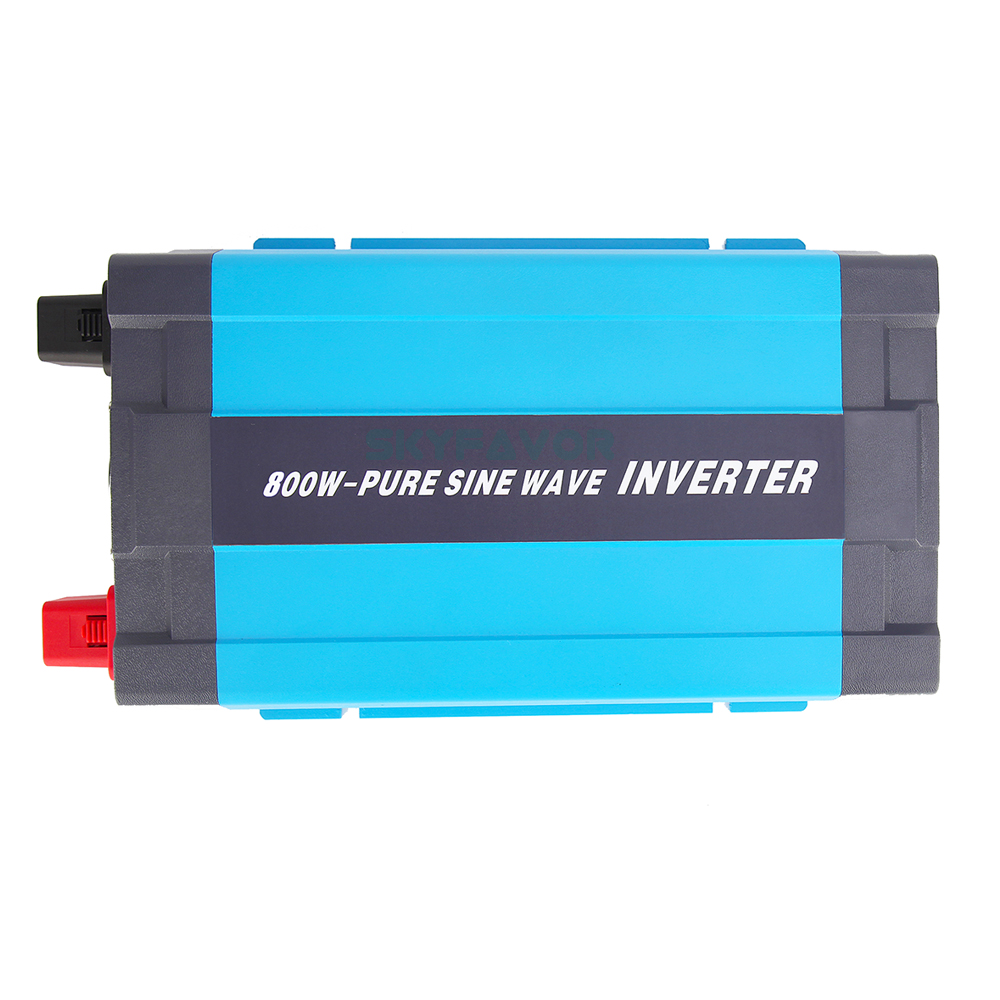 Hot Sell 800W Pure Sine Wave Inverter 12v 24v 48v DC to AC 110v 230v Inverters Converters for Solar Car Appliance