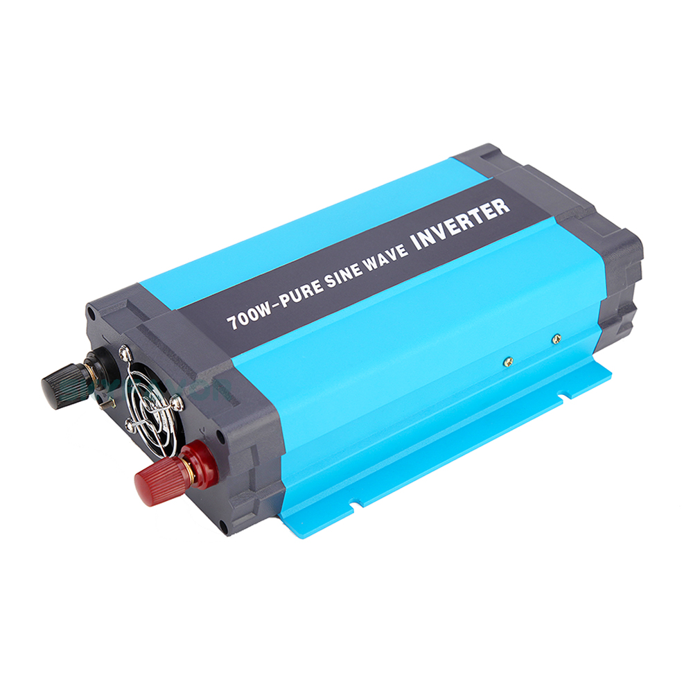 High Efficiency 700W Inverters Converters 12v 24v 48v DC to AC 110v 230v Hot Sell Pure Sine Wave Power Inverter with USB Port