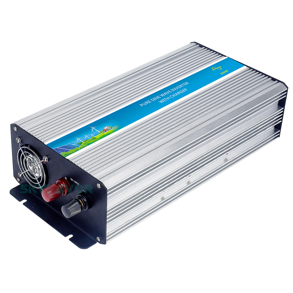 High Quality Pure Sine Wave Inverter 1000W 12V 24V DC to AC 110V 230V Power Inverter Multifunctional 12V 24V 10A Battery Charger