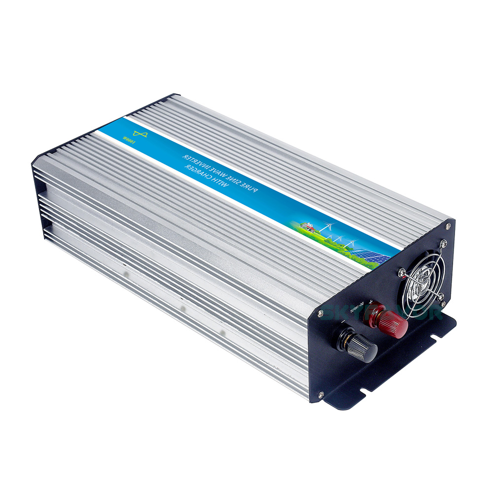 High Quality Pure Sine Wave Inverter 1000W 12V 24V DC to AC 110V 230V Power Inverter Multifunctional 12V 24V 10A Battery Charger