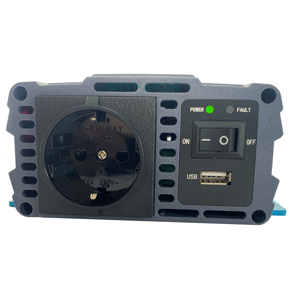 Factory Price 300W Inverters Converters 12v 24v 48v DC to AC 110v 230v Pure Sine Wave Power Inverter with USB Charger