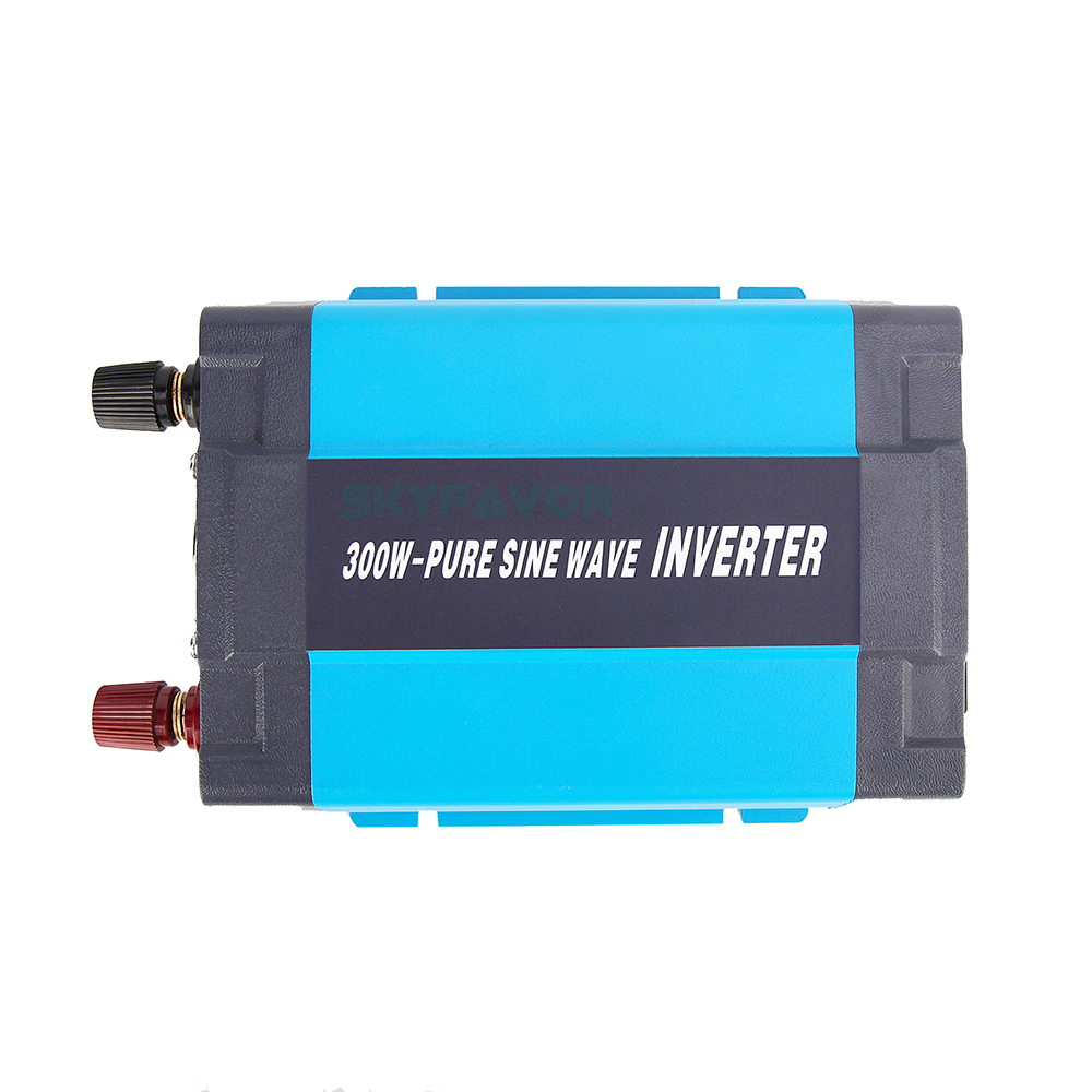 Factory Price 300W Inverters Converters 12v 24v 48v DC to AC 110v 230v Pure Sine Wave Power Inverter with USB Charger