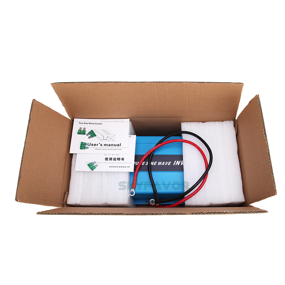 Factory Price 300W Inverters Converters 12v 24v 48v DC to AC 110v 230v Pure Sine Wave Power Inverter with USB Charger