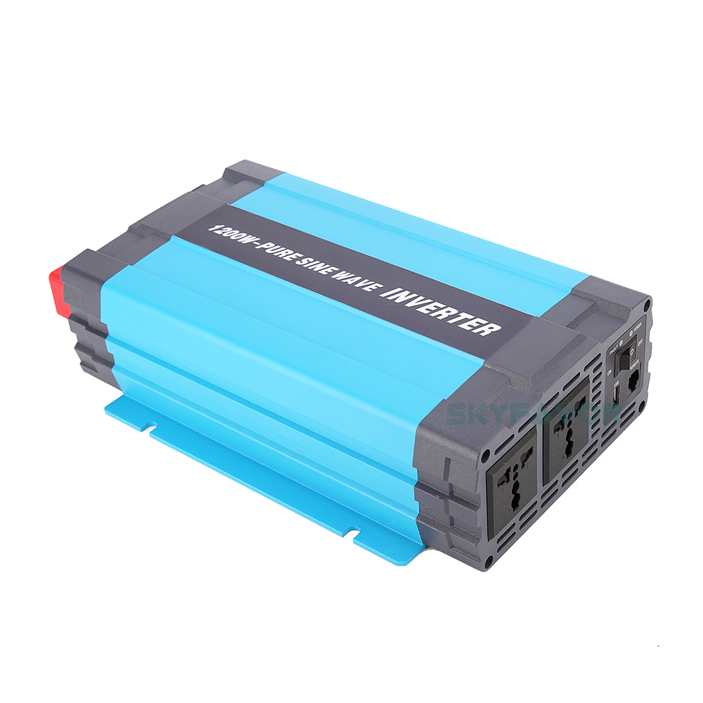 High Quality Pure Sine Wave Inverter 1200 Watt Professional 12v 24v 48v DC to AC 110v 230v Power Inverter Converter